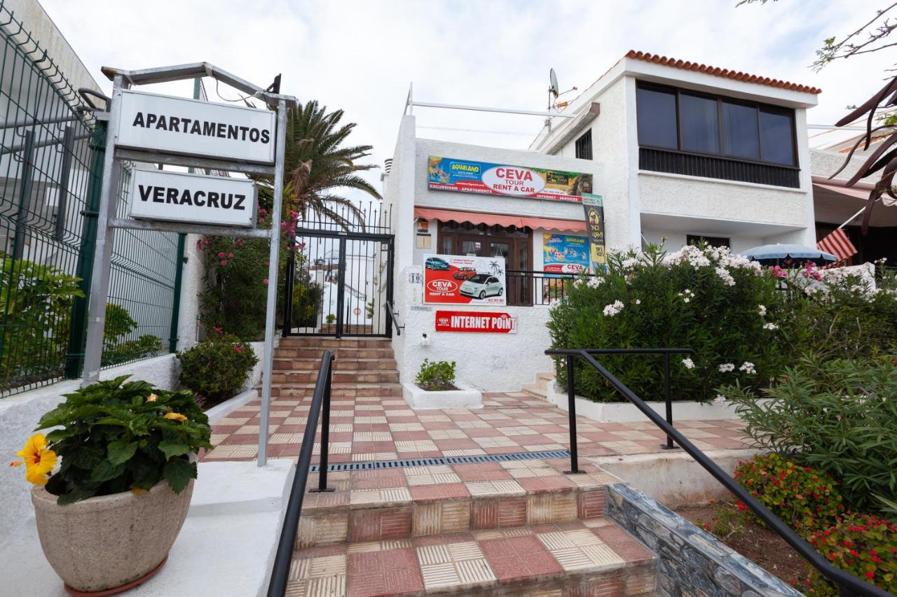 Apartamento en primera línea de playa, céntrico, tranquilo Playa de las Americas (Tenerife) Exterior foto