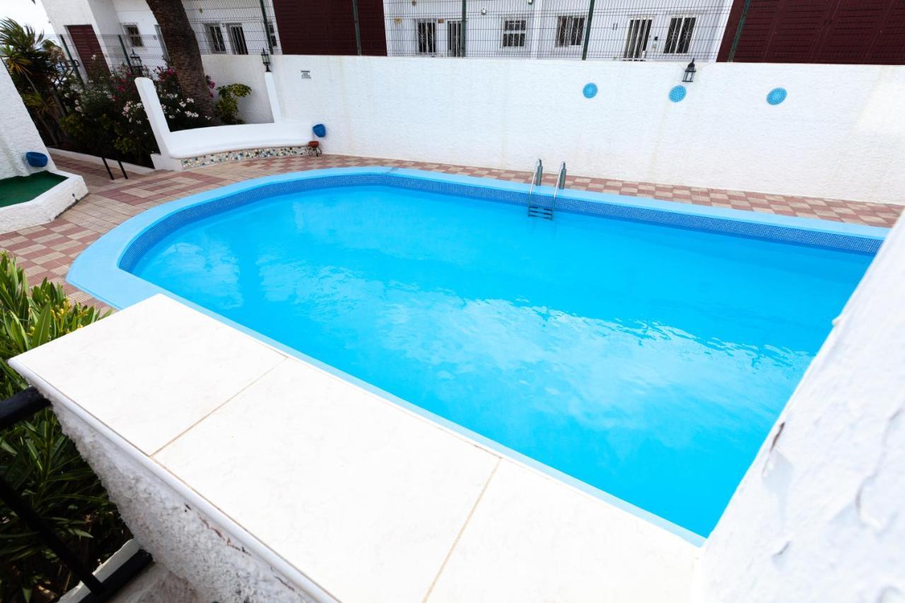 Apartamento en primera línea de playa, céntrico, tranquilo Playa de las Americas (Tenerife) Exterior foto
