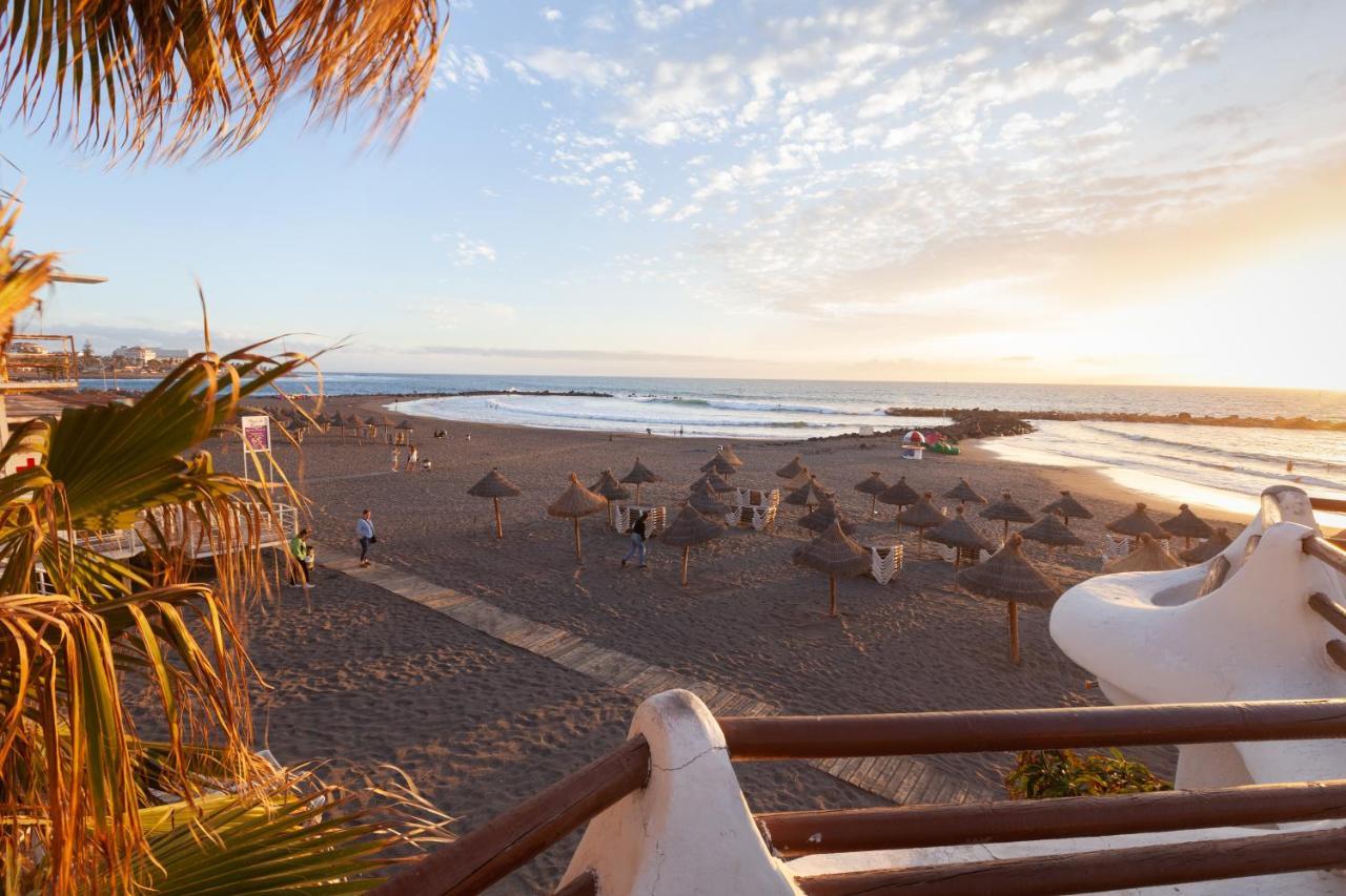 Apartamento en primera línea de playa, céntrico, tranquilo Playa de las Americas (Tenerife) Exterior foto
