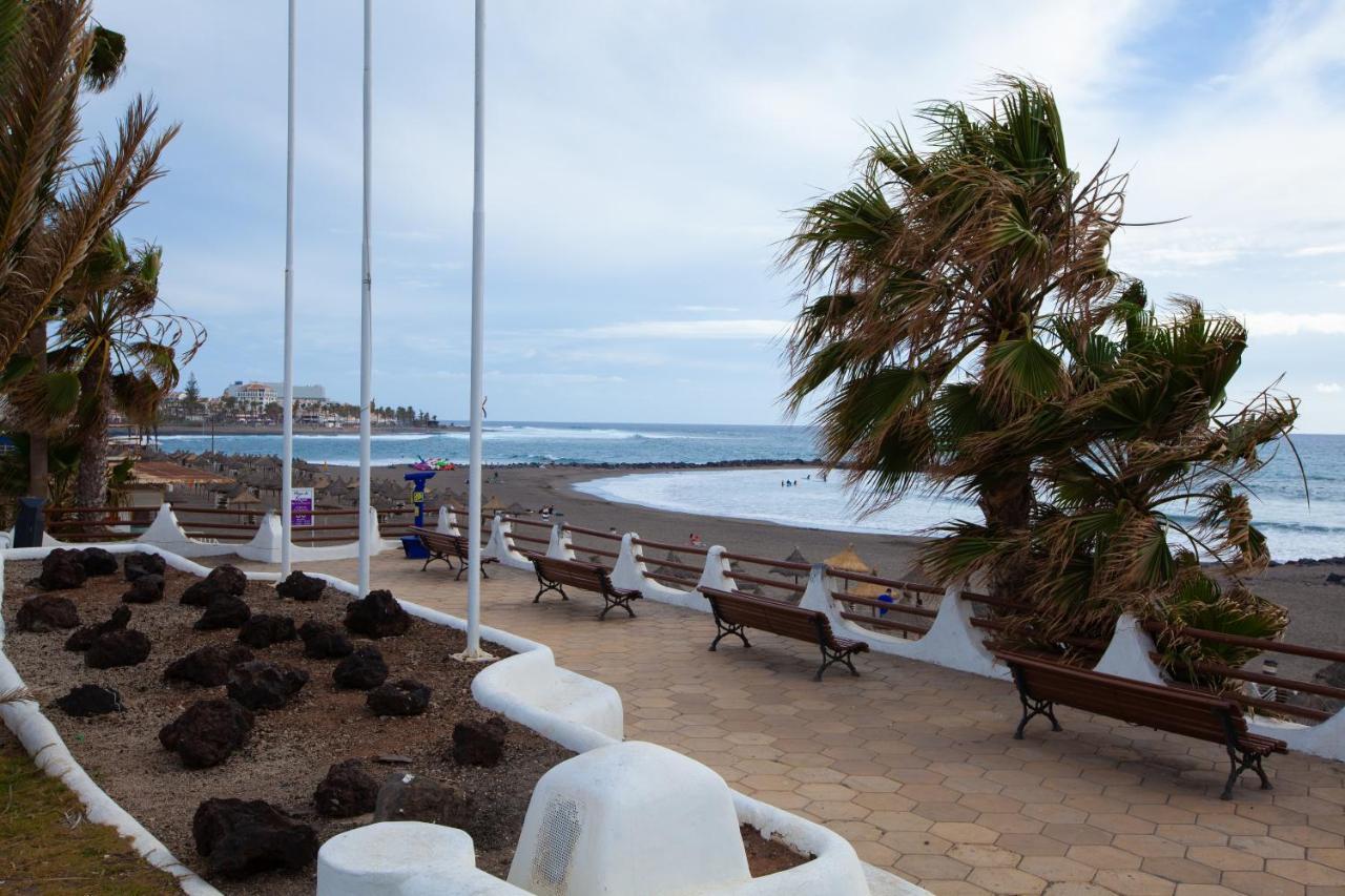 Apartamento en primera línea de playa, céntrico, tranquilo Playa de las Americas (Tenerife) Exterior foto