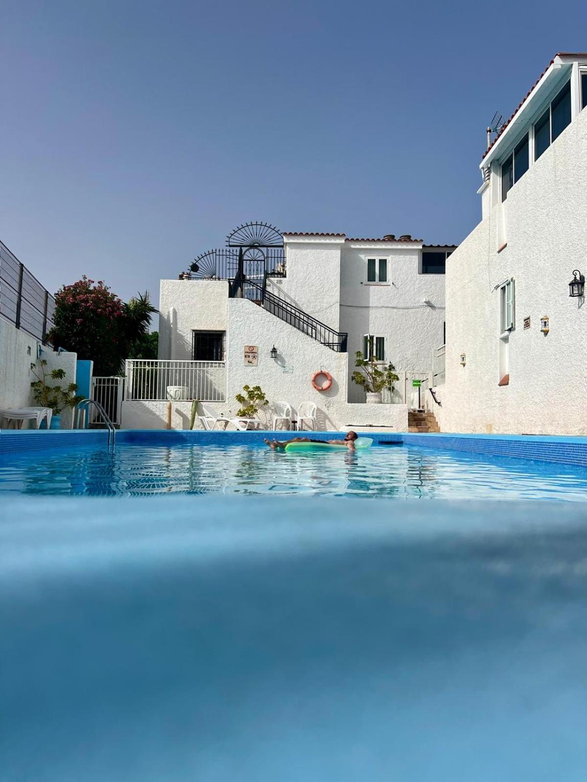 Apartamento en primera línea de playa, céntrico, tranquilo Playa de las Americas (Tenerife) Exterior foto