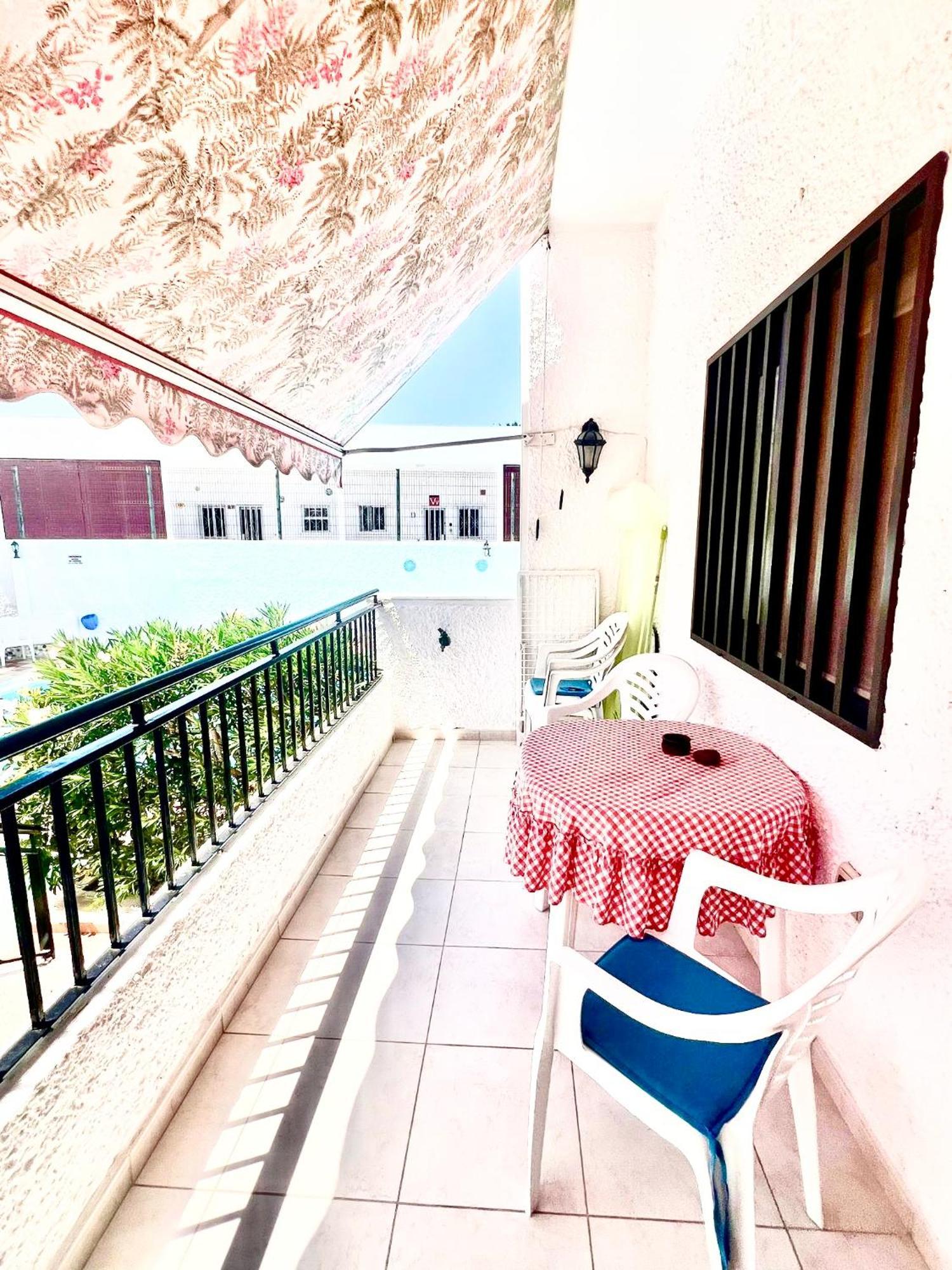 Apartamento en primera línea de playa, céntrico, tranquilo Playa de las Americas (Tenerife) Exterior foto