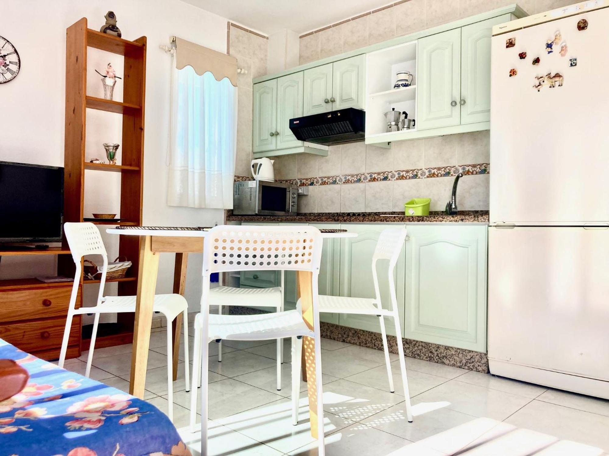 Apartamento en primera línea de playa, céntrico, tranquilo Playa de las Americas (Tenerife) Exterior foto